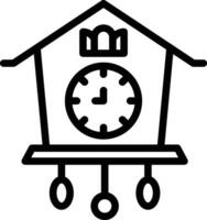 Cuckoo Clock Vector Icon