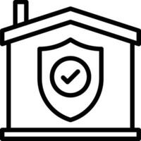 Home Security Vector Icon