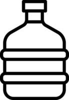 Water Canteen Vector Icon