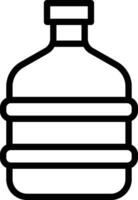 Water Canteen Vector Icon