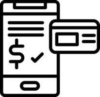 Mobile Payment Vector Icon