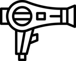 Hair Dryer Vector Icon