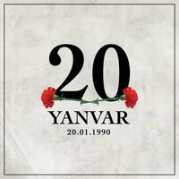 día de genocidio de azerbaiyanos vector ilustración póster