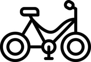 Bike Toy Vector Icon
