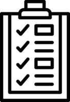 Checklist Vector Icon