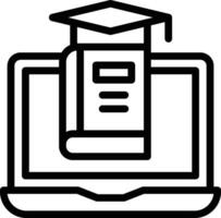 Online Education Vector Icon