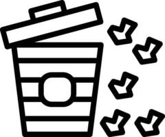 Litter Vector Icon