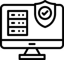 Data Security Vector Icon