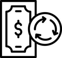 Cash Flow Vector Icon
