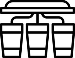 Sorting Machine Vector Icon
