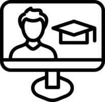 Elearning Vector Icon