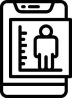 Body Mass Index Vector Icon