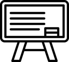 Blackboard Vector Icon