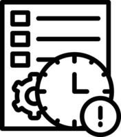 Deadline Vector Icon