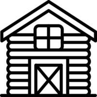 Cabin Vector Icon