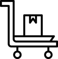 Trolley Vector Icon