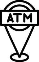 ATM Location Vector Icon