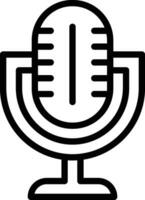 Microphone Vector Icon