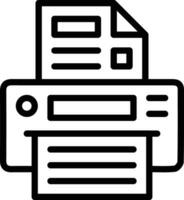 Fax Vector Icon