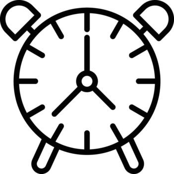 icono de vector de reloj