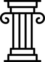 Pillar Vector Icon