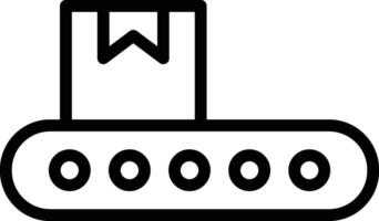 Conveyor Belt Vector Icon