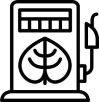 combustible ecología vector icono