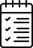 Tasks Vector Icon