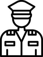 Army Captain Vector Icon