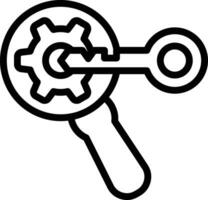 Keywords Optimization Vector Icon