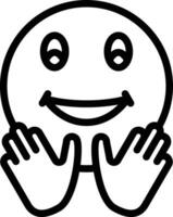 Hugging Face Vector Icon