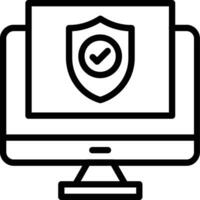 Security Monitors Vector Icon