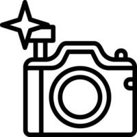 Flash Camera Vector Icon
