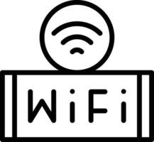 icono de vector de conexión wifi