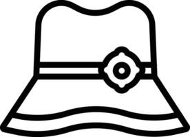 Sun Hat Vector Icon