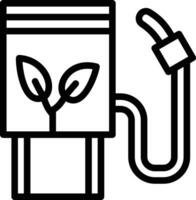 Biofuel Station Vector Icon