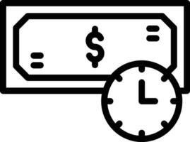 Payment Time Vector Icon