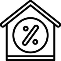 House Discount Vector Icon