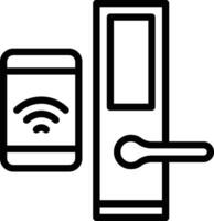 Smart Lock Vector Icon