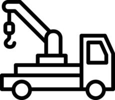 Crane Machine Vector Icon