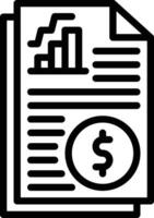 Invoice Vector Icon