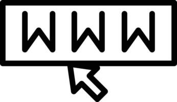 Www Vector Icon