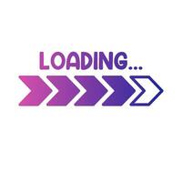 progress loading illustration vector