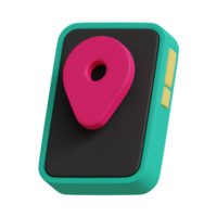 3d maps travel icon png