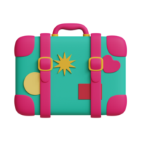 3d valise Voyage icône png