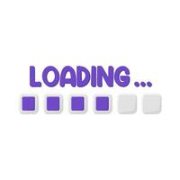 progress loading illustration vector