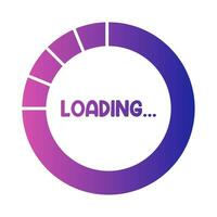 circular loading illustration vector