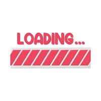 progress loading illustration vector