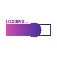 progress loading illustration vector