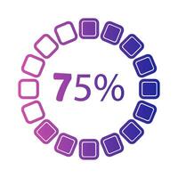 circular loading illustration vector